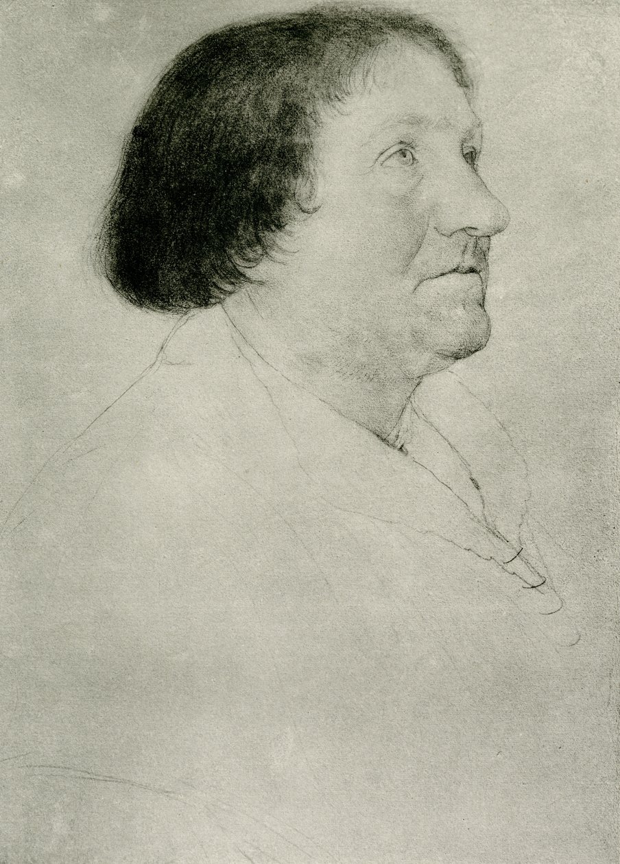 Portrét Jakoba Meyera Zum Hasena, starosty Basileje od Hans Holbein der Jüngere