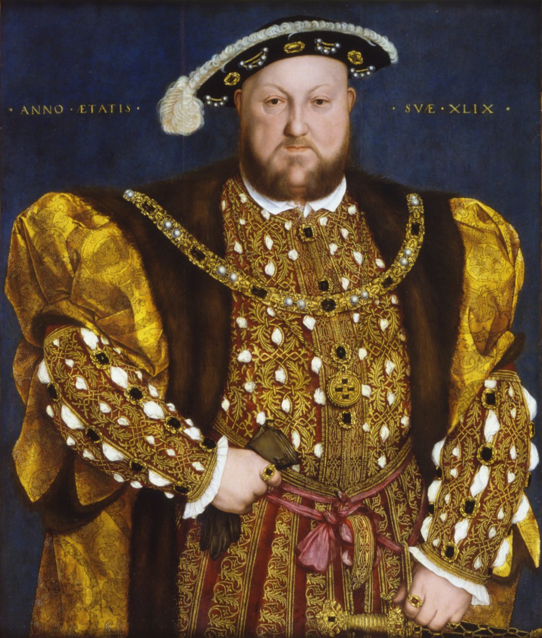 Portrét anglického krále Jindřicha VIII., 1540. od Hans Holbein der Jüngere