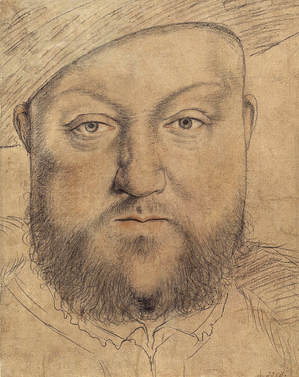Portrét anglického krále Jindřicha VIII., kolem roku 1540 od Hans Holbein der Jüngere
