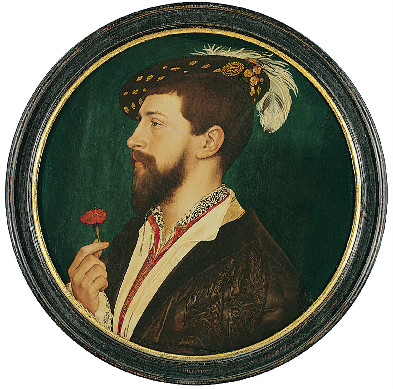 Portrét Simona George z Cornwallu od Hans Holbein der Jüngere