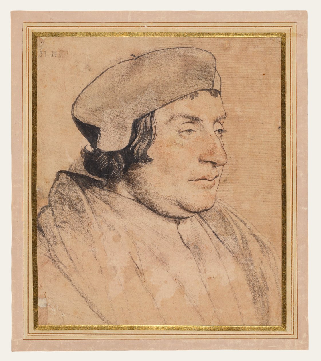 Portrét učence nebo duchovního od Hans Holbein the Younger