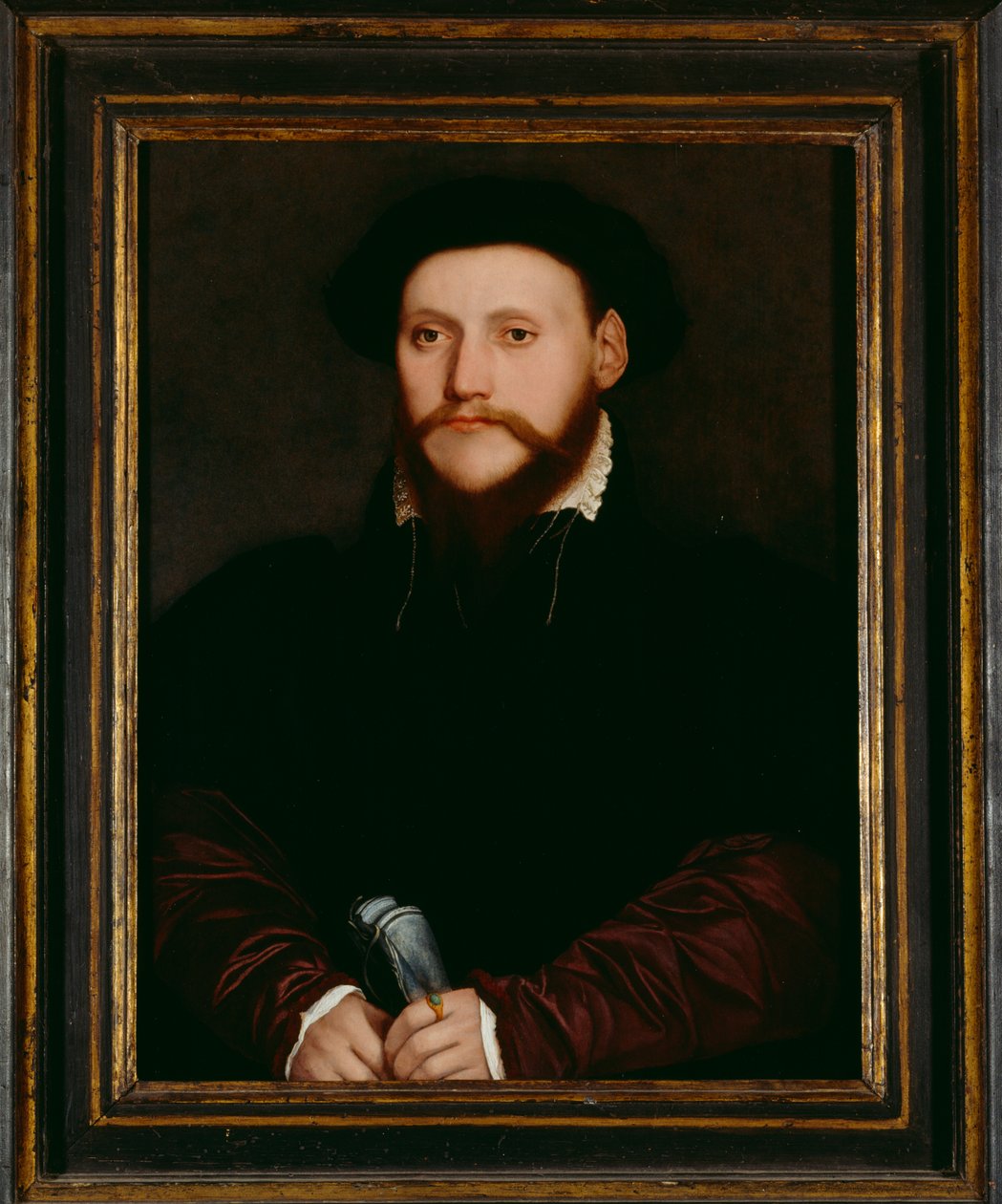 Portrét neznámého muže (olej na plátně) od Hans Holbein der Jüngere
