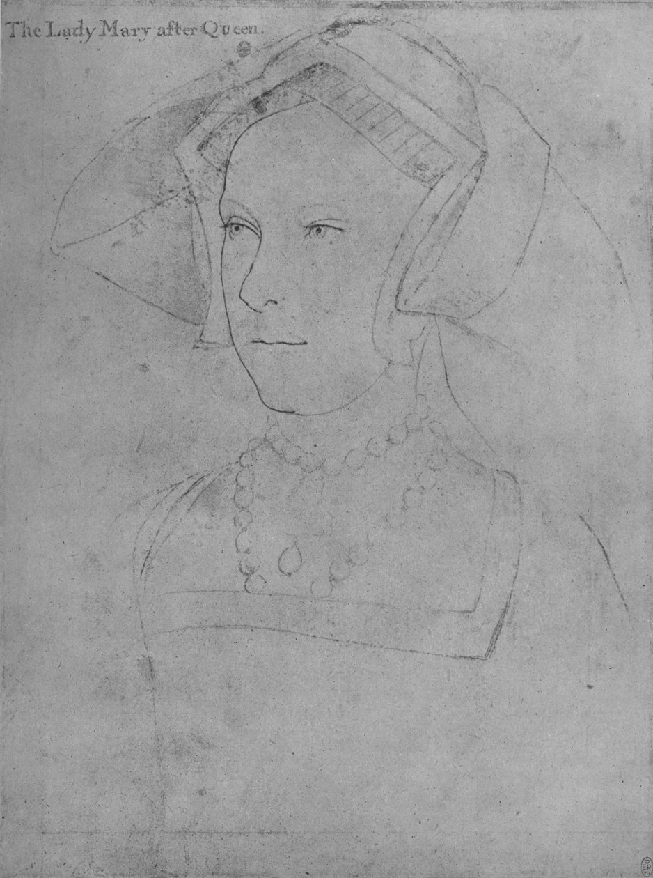 Princezna Mary, c1536 1945 od Hans Holbein der Jüngere