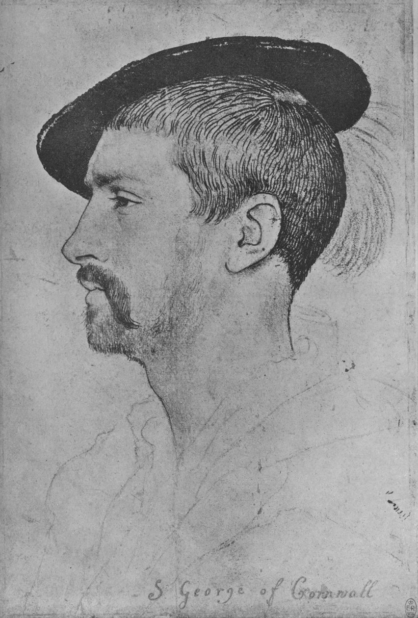 Simon George z Quocoute, c1535 1945 od Hans Holbein der Jüngere