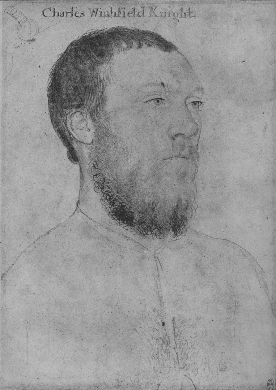 Sir Charles Wingfield, c1532-1540 1945 od Hans Holbein der Jüngere