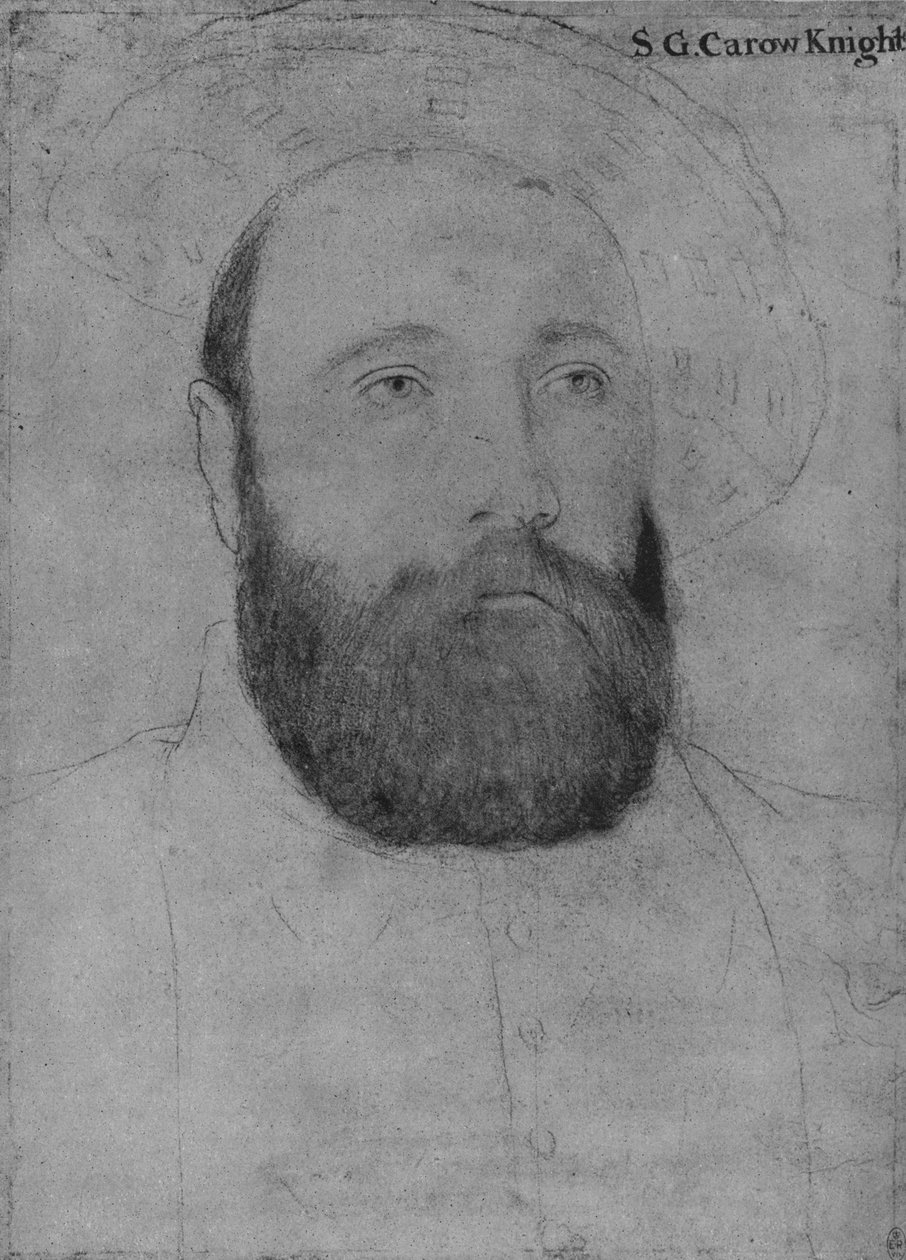 Sir George Carew, c1532-1543 1945 od Hans Holbein der Jüngere