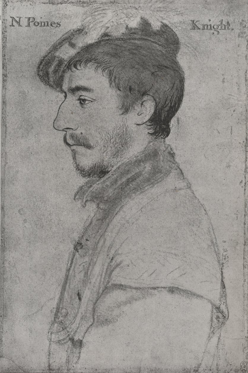 Sir Nicholas Poyntz, c1533-1543 1945 od Hans Holbein der Jüngere
