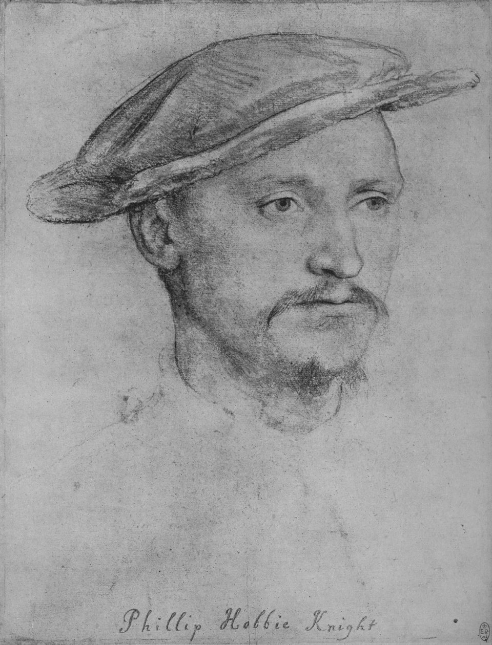 Sir Philip Hoby, c1532-1543 1945 od Hans Holbein der Jüngere