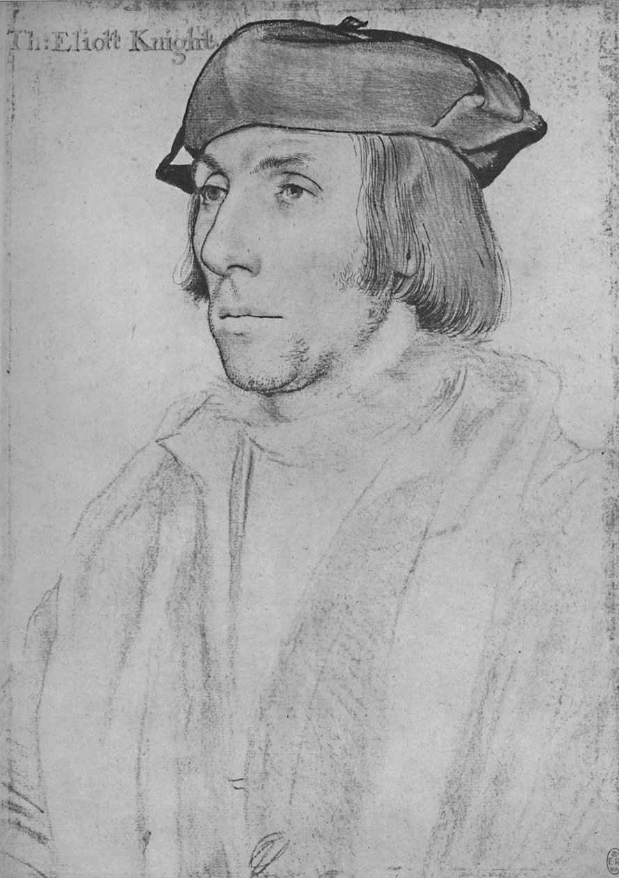 Sir Thomas Elyot, c1532-1534 1945 od Hans Holbein der Jüngere