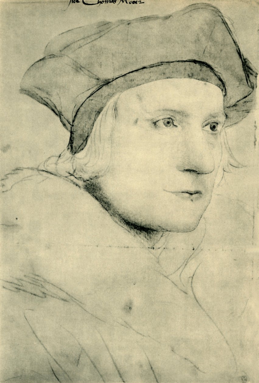 Sir Thomas More, c1526-1527, 1943. od Hans Holbein der Jüngere