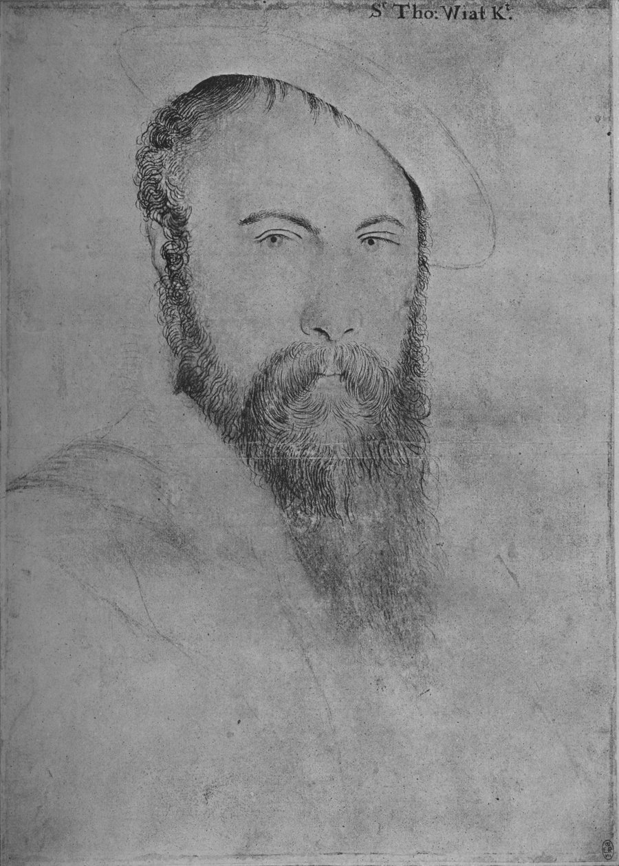 Sir Thomas Wyatt Copy, c1535-1553 1945 od Hans Holbein der Jüngere