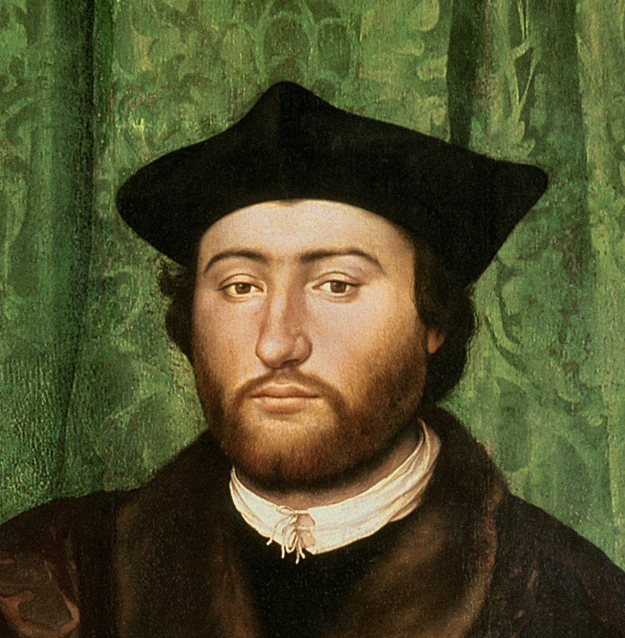 Velvyslanci, 1533 olej na desce detail 122676 od Hans Holbein der Jüngere