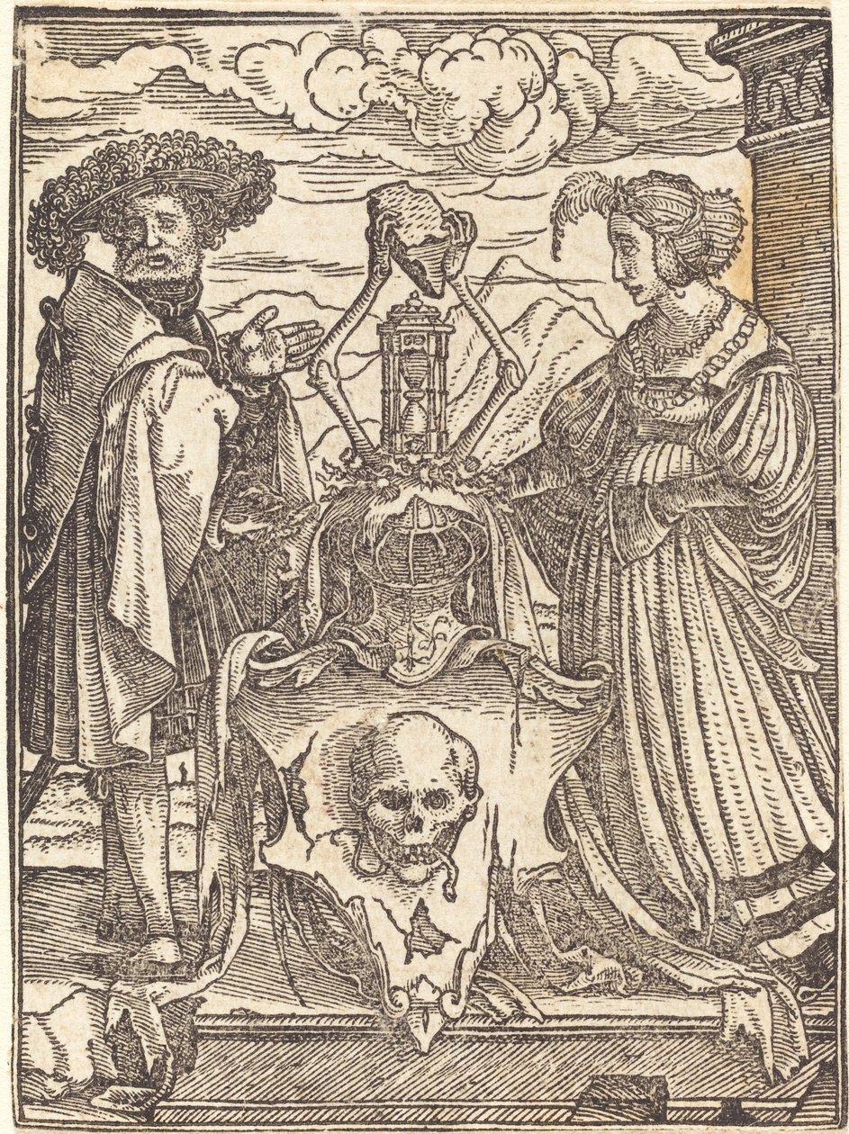 The Arms of Death. od Hans Holbein der Jüngere