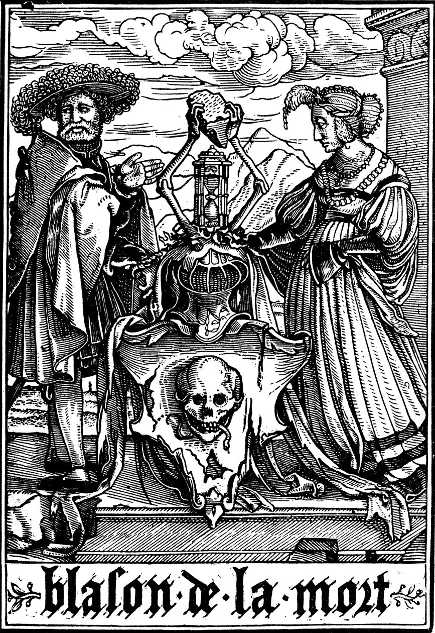 The Arms of Death, 1538 od Hans Holbein der Jüngere