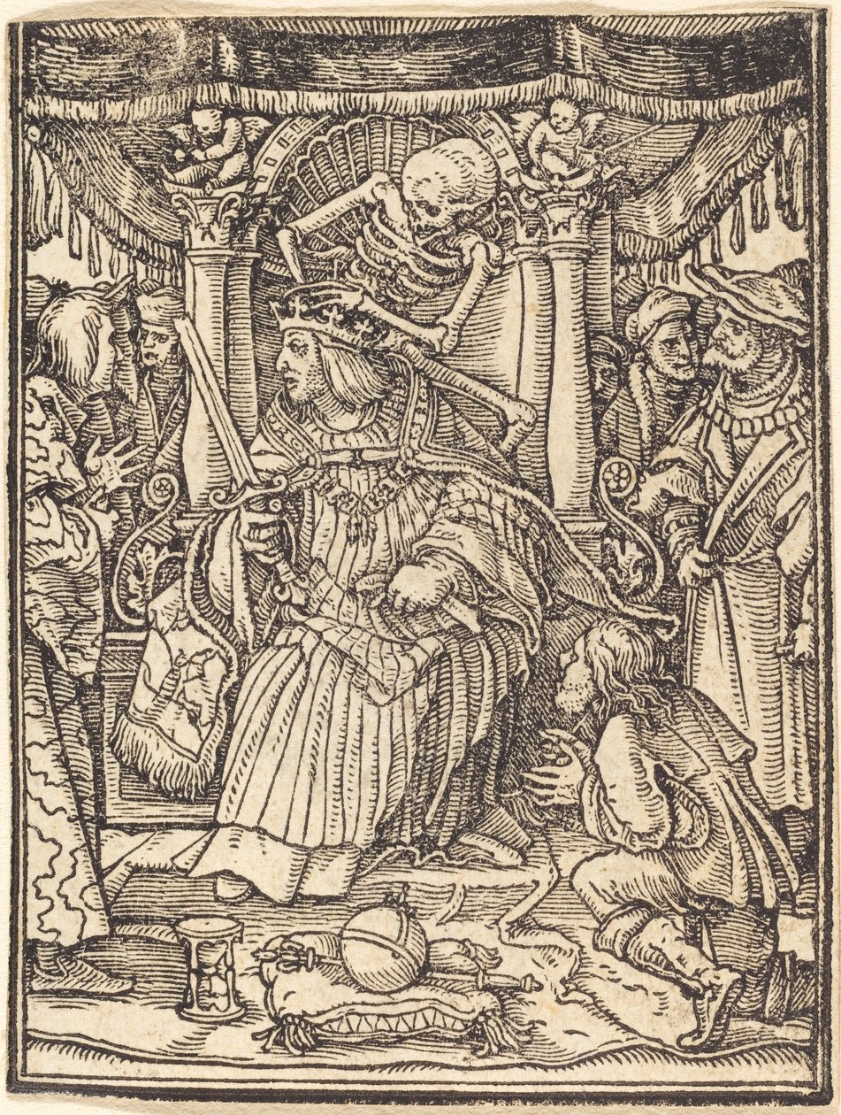 Císař od Hans Holbein der Jüngere