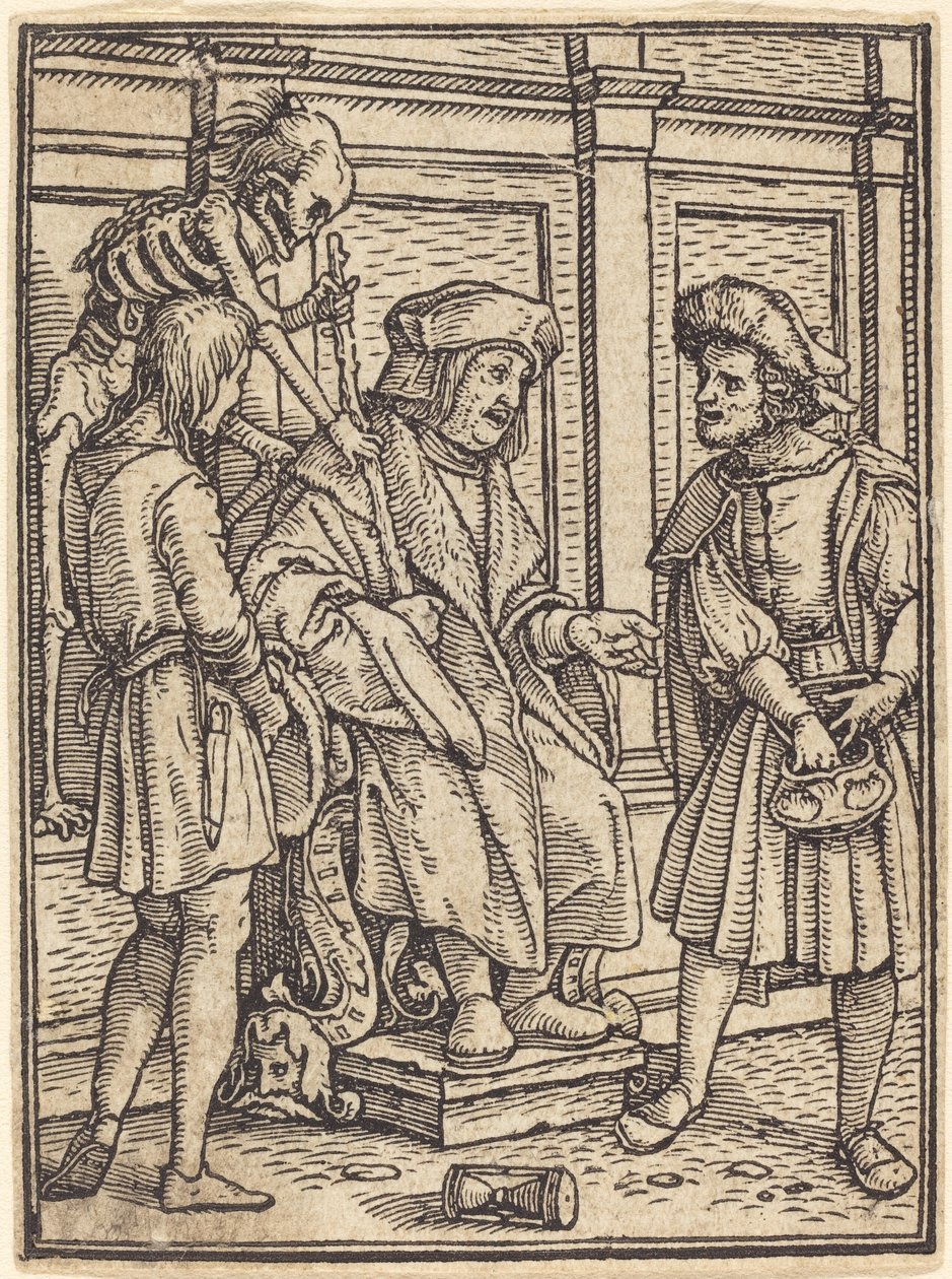 Soudce. od Hans Holbein der Jüngere