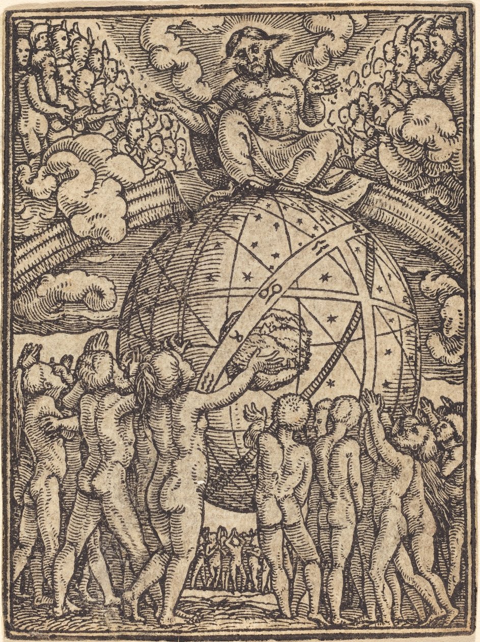 Poslední soud. od Hans Holbein der Jüngere