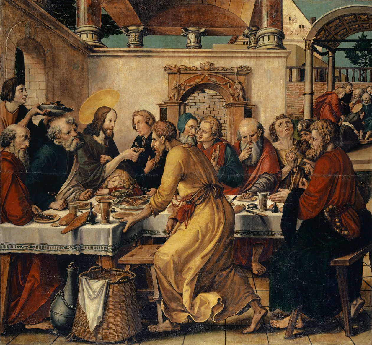Poslední večeře od Hans Holbein der Jüngere