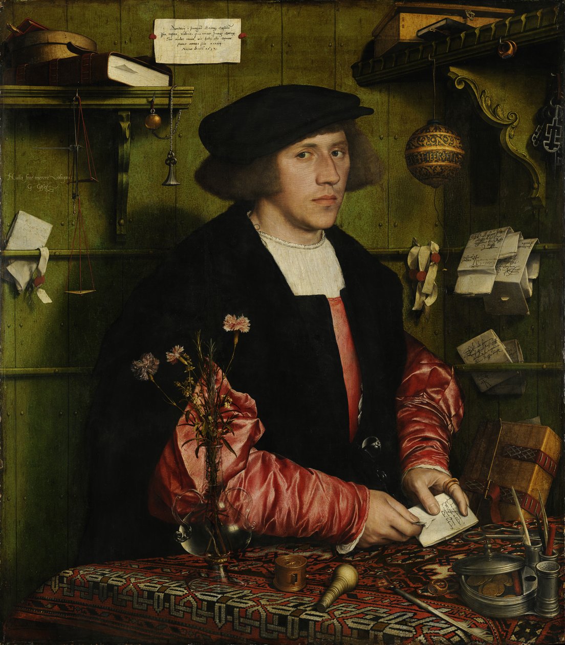 Obchodník Georg Gisze od Hans Holbein the Younger
