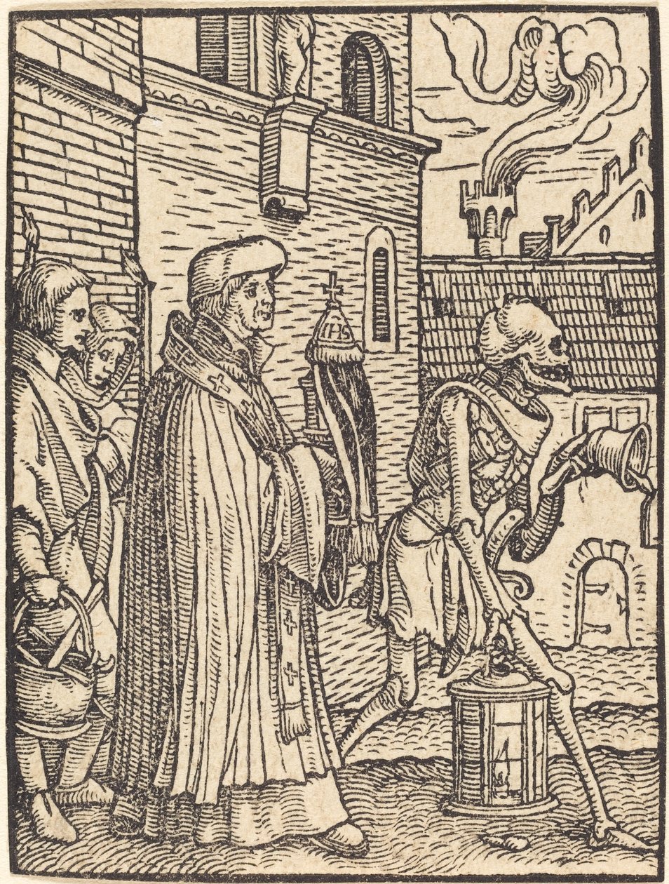 Farář od Hans Holbein der Jüngere
