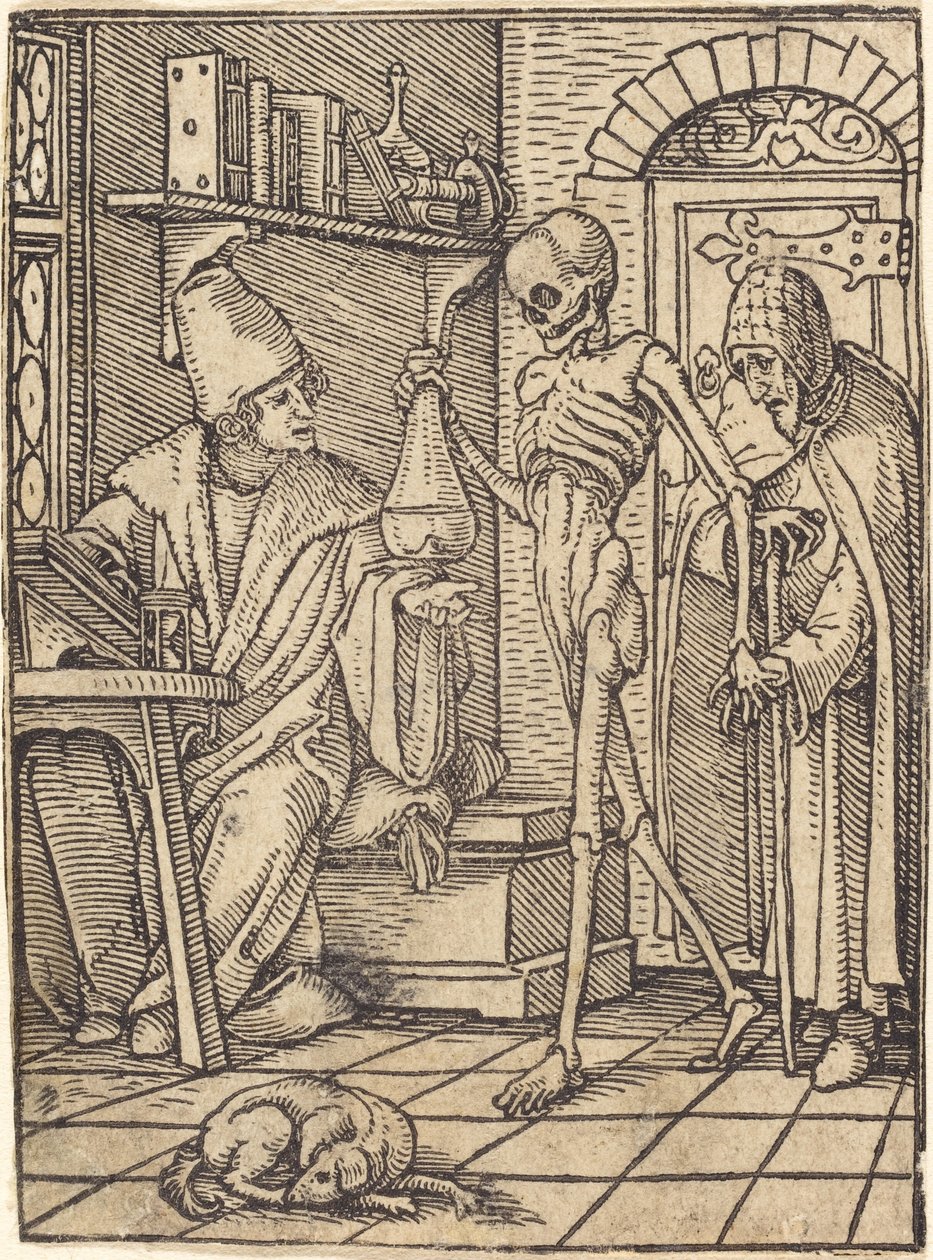 Lékař od Hans Holbein der Jüngere