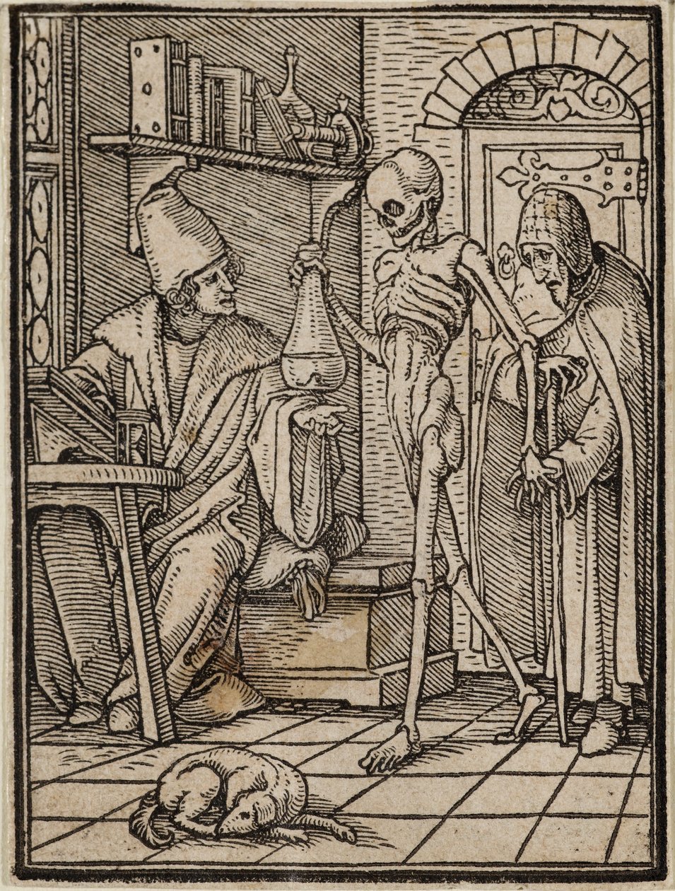 Lékař od Hans Holbein the Younger