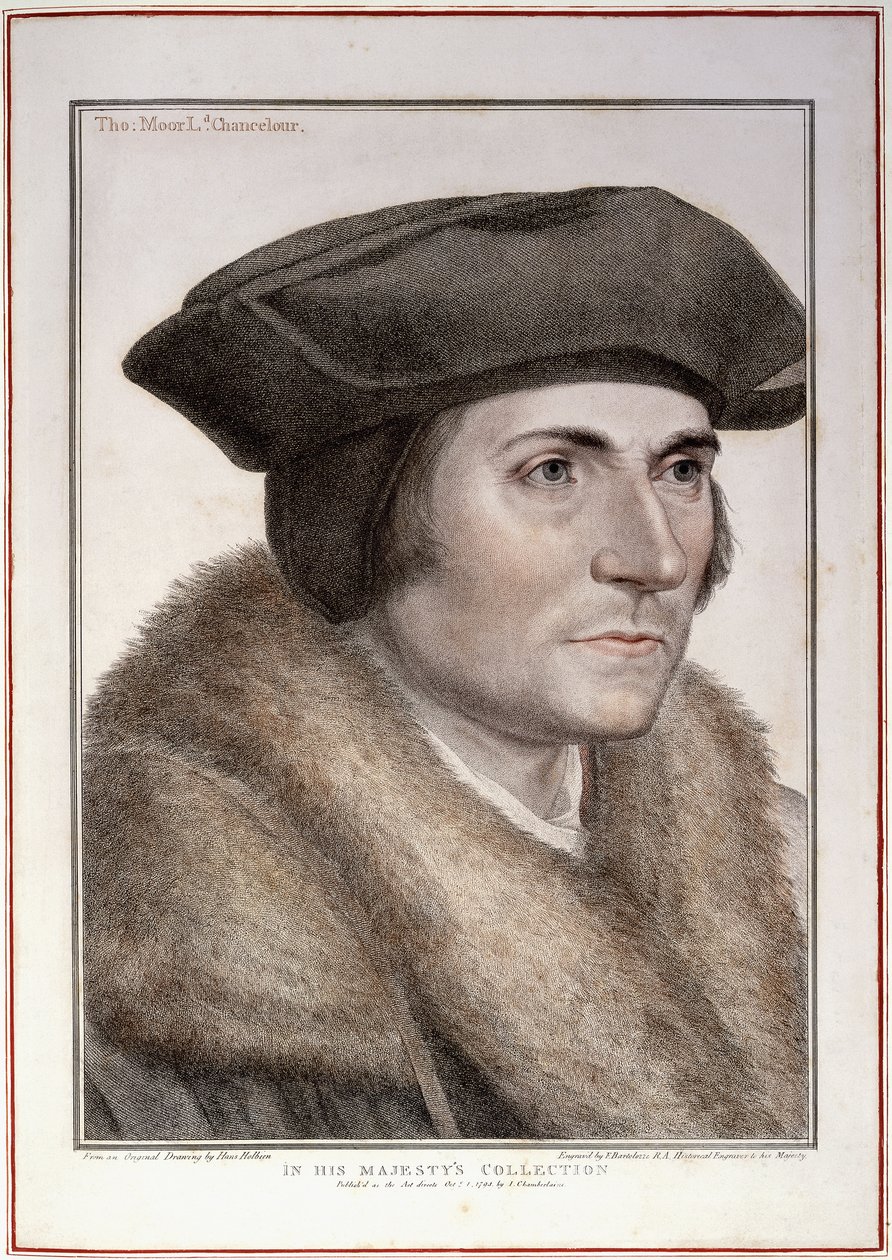 Thomas More, lord kancléř od Hans Holbein der Jüngere