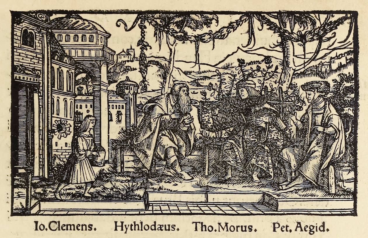 Dřevoryt z roku 1518 třetího vydání 