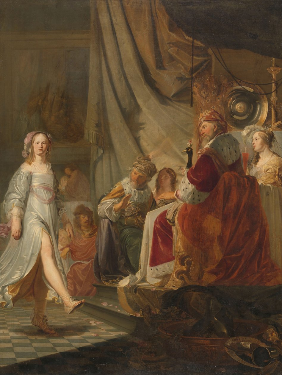 Salome Tanec pro Heroda, kolem roku 1650 od Hans Horions