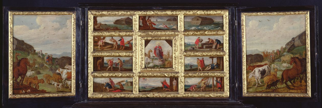 triptych Noemova archa od Hans III Jordaens