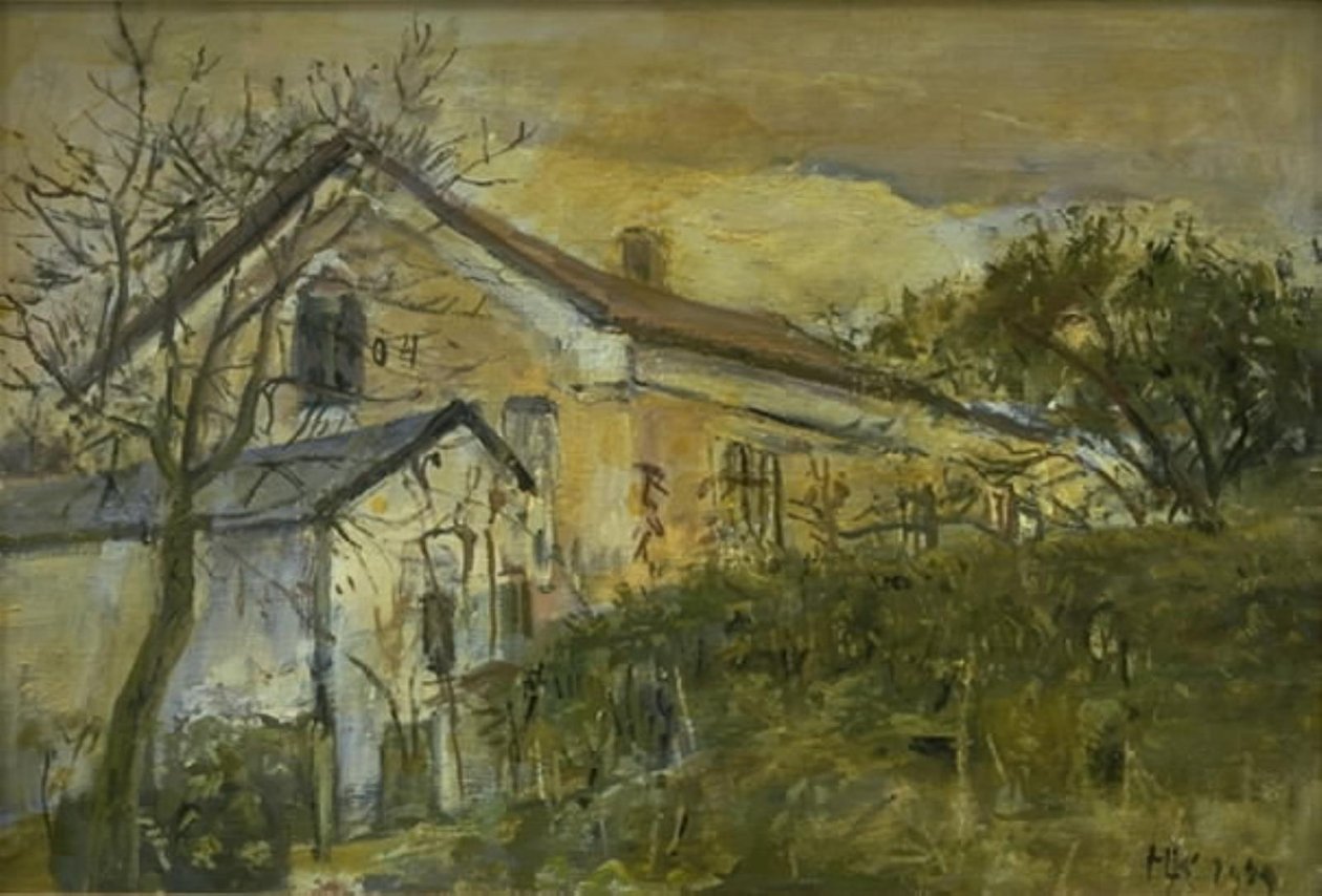 Shromáždění ve Slagslunde od Hans Knudsen