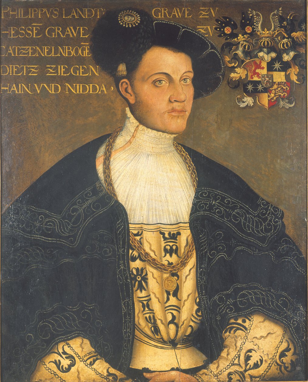 Portrét hesenského landkraběte Filipa I.
 (1504-1567)
Alternativní název: Portrét Filipa Hesenského nebo Philipp der Großmütige von Hessen od Hans Krell