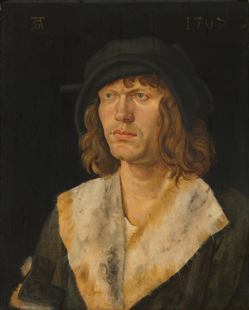 Portrét muže, c. 1507 (olej na panelu) od Hans Leonard Schaufelein