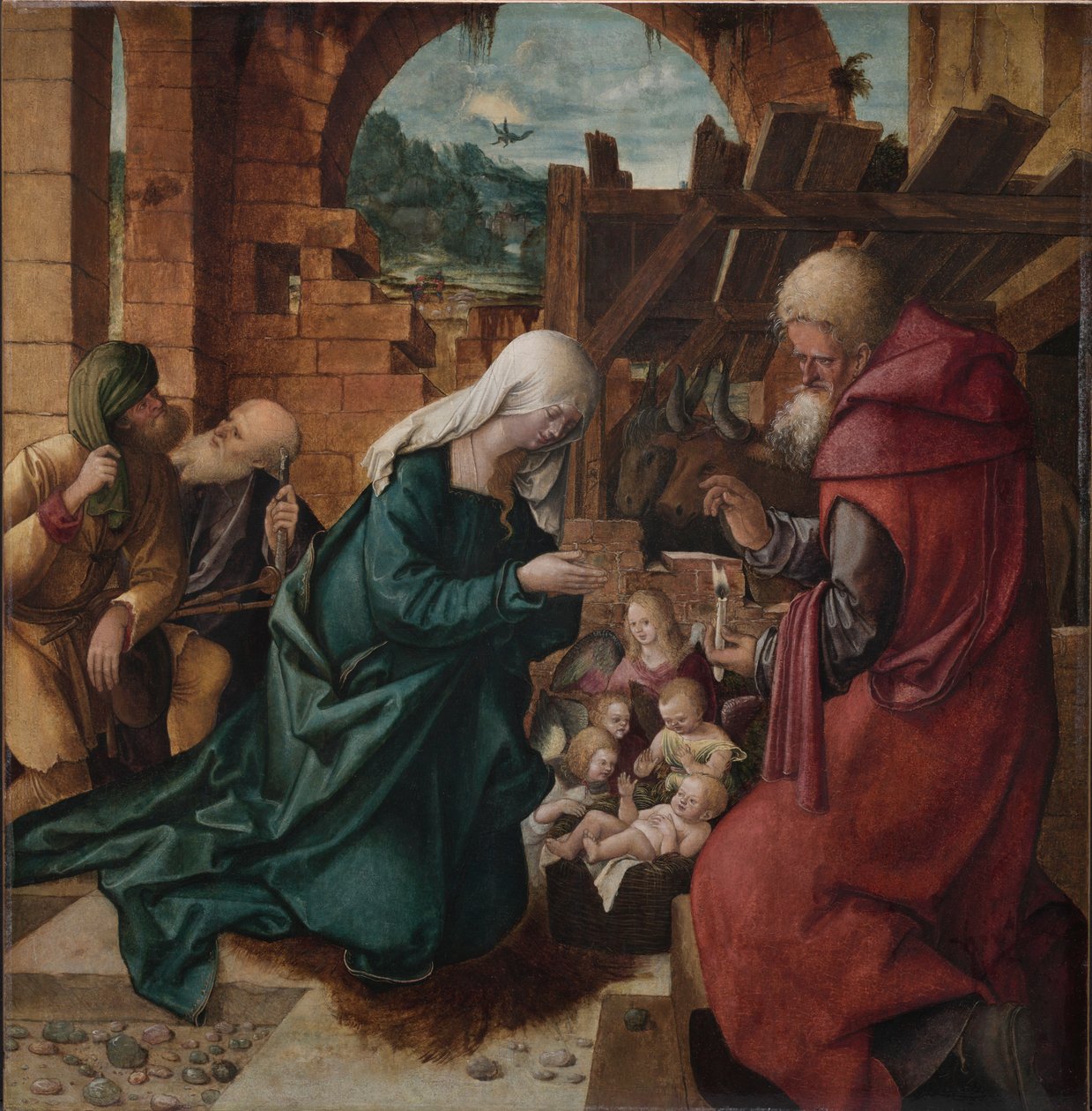 Klanění pastýřů, c. 1510. od Hans Leonhard Schäufelein