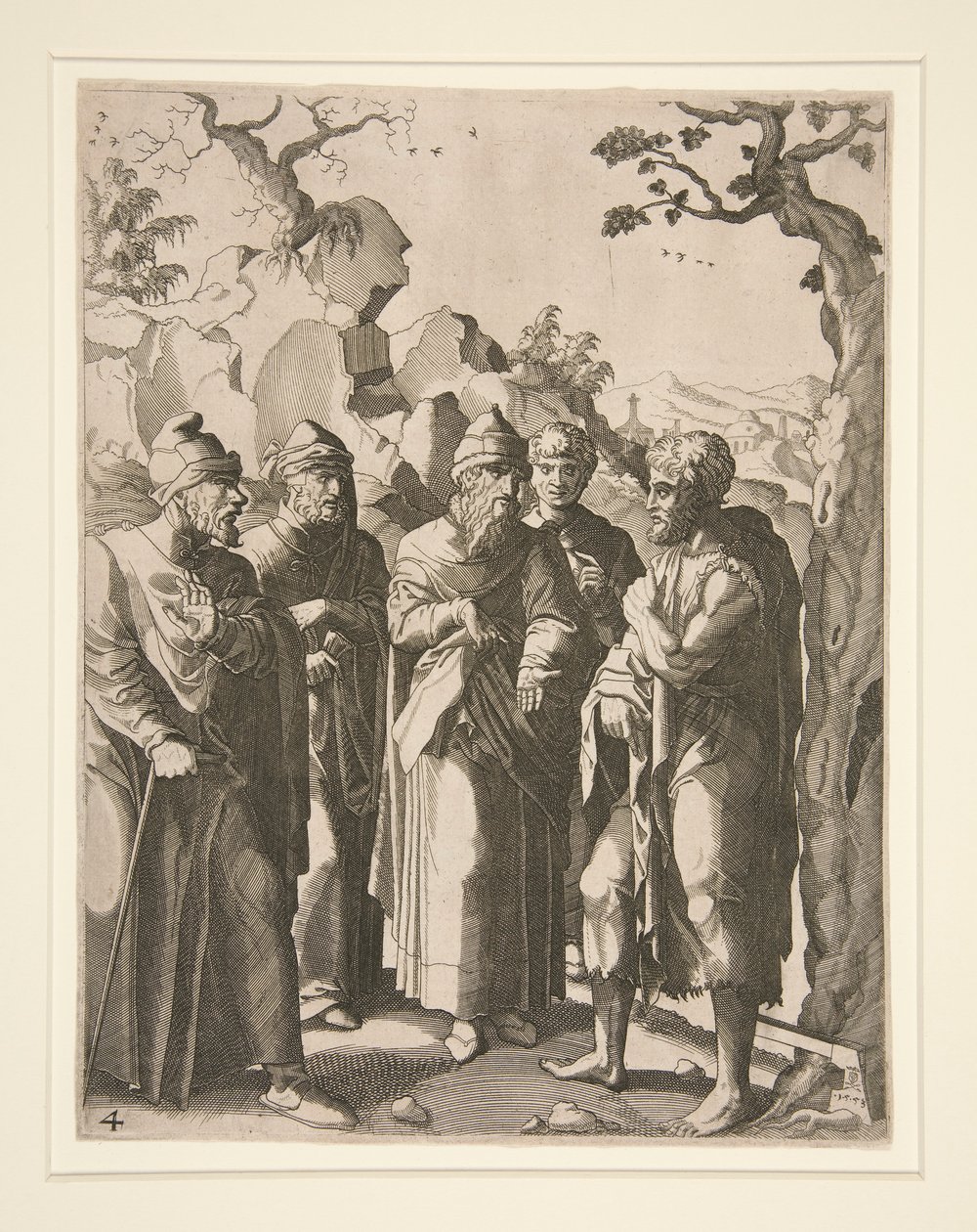 Život svatého Jana Křtitele od Hans Liefrinck