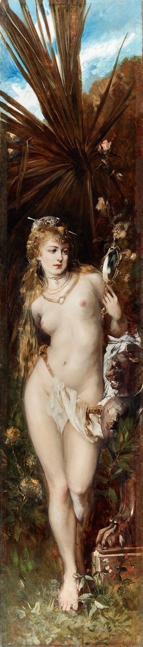 Pět smyslů: Obličej od Hans Makart