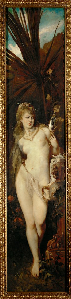 Pohled - z cyklu Die fuenf Sinne ... (olej na plátně) od Hans Makart