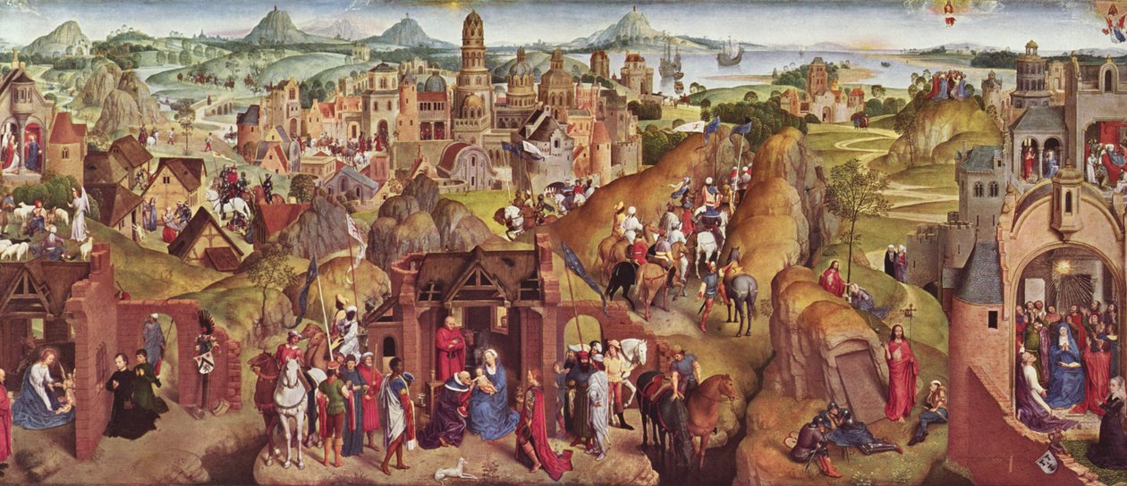 Advent a Kristovo vítězství od Hans Memling