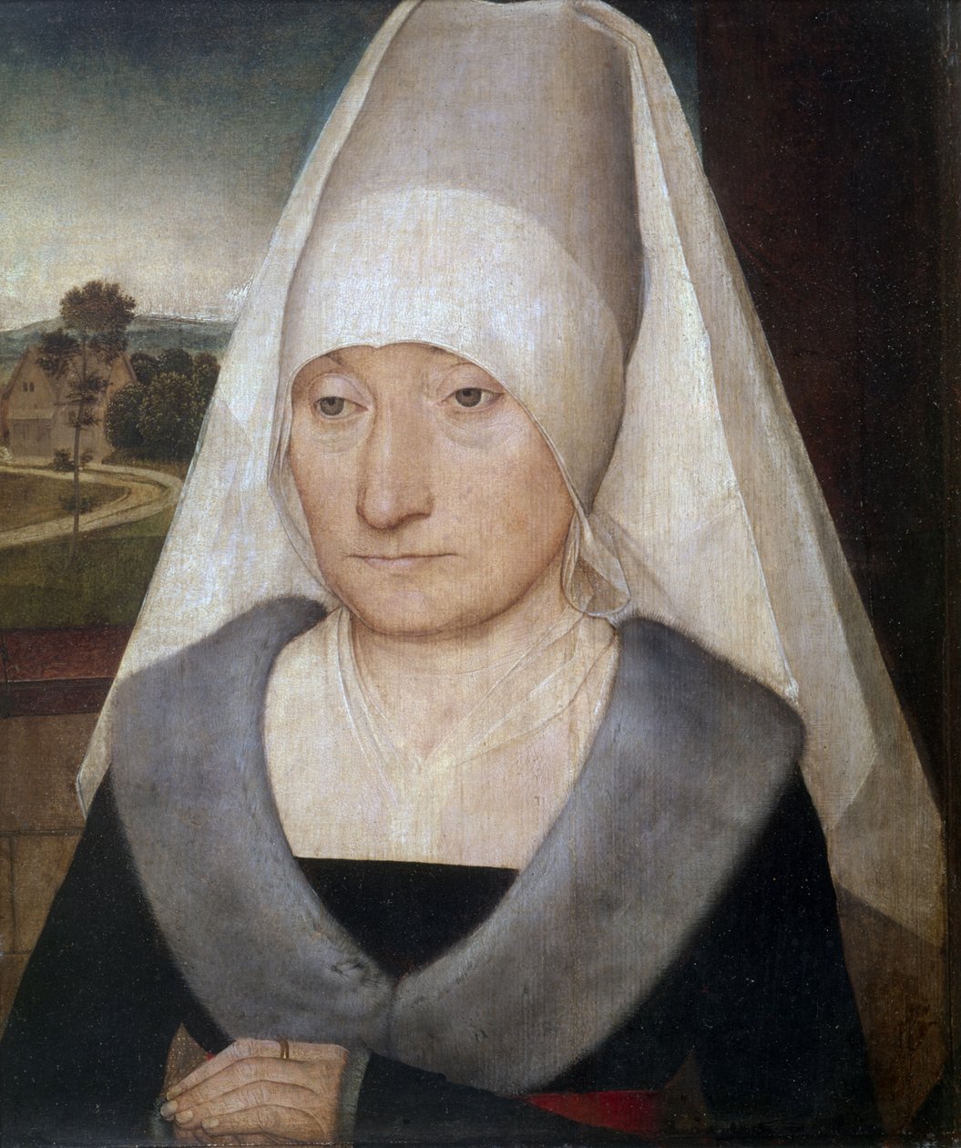 Starší dáma od Hans Memling