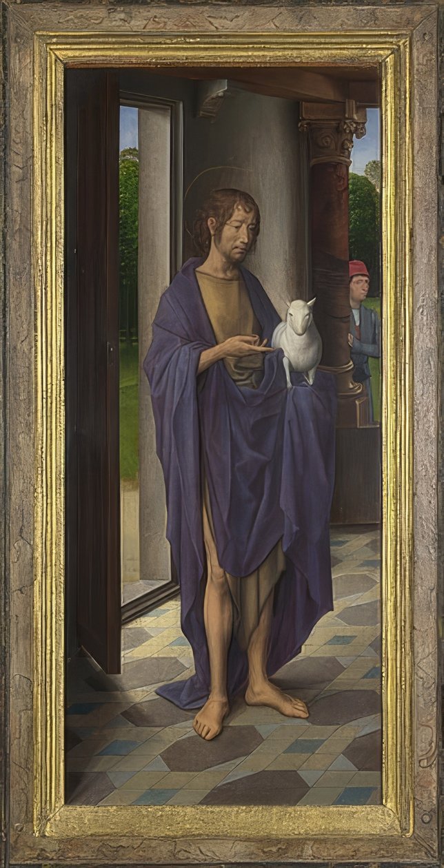 Svatý Jan Křtitel. Kolem roku 1478 od Hans Memling