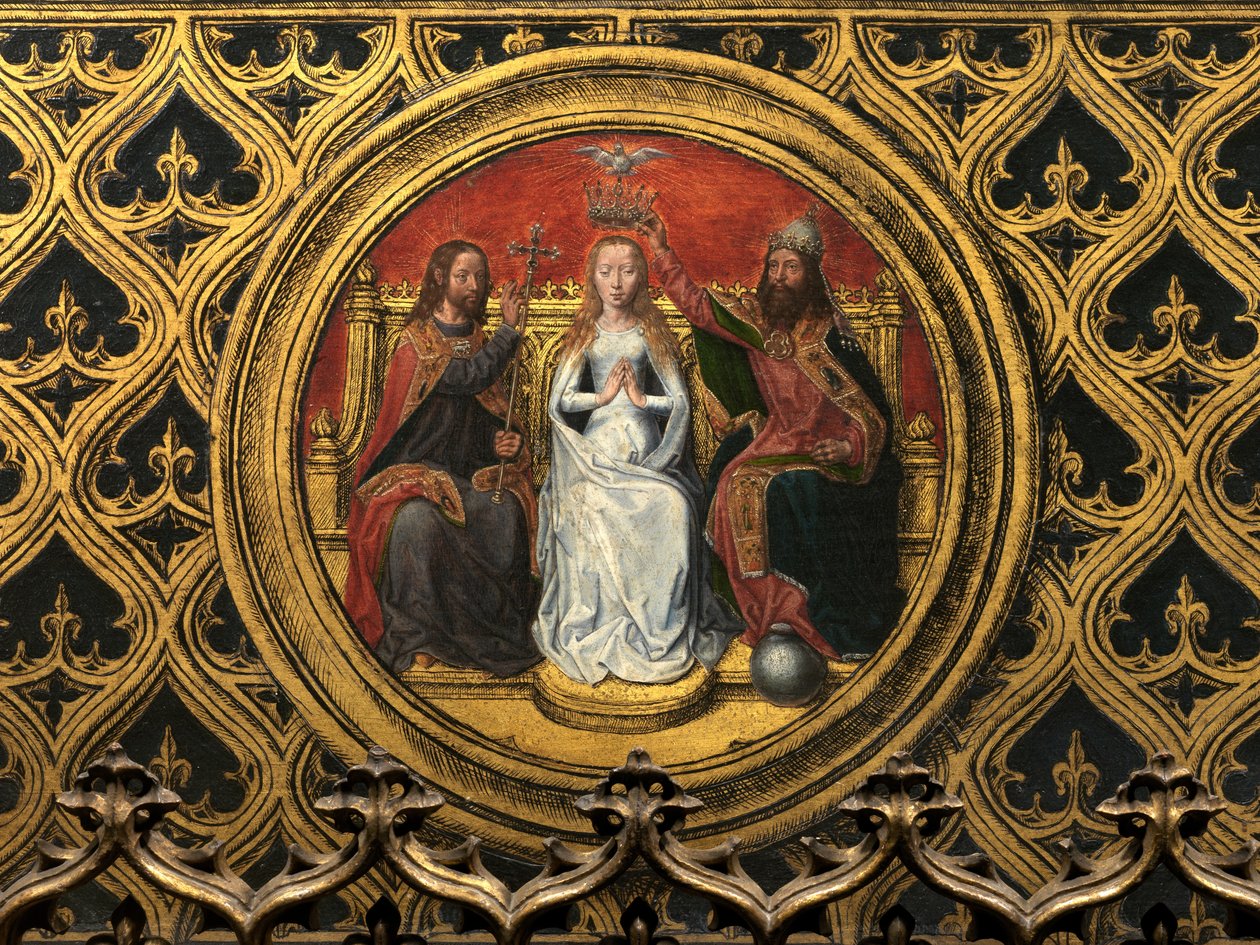 Detail reliquary of Saint Ursula od Hans Memling