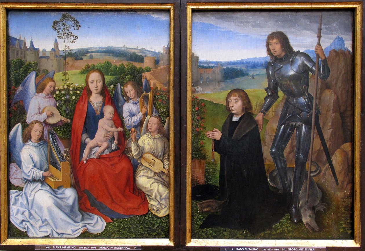 Mnichovský diptych od Hans Memling