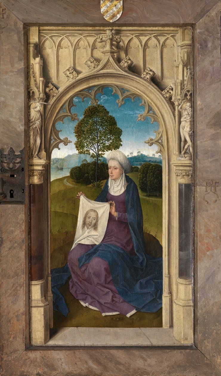 Vnější panel Triptychu Jana Floreinse od Hans Memling