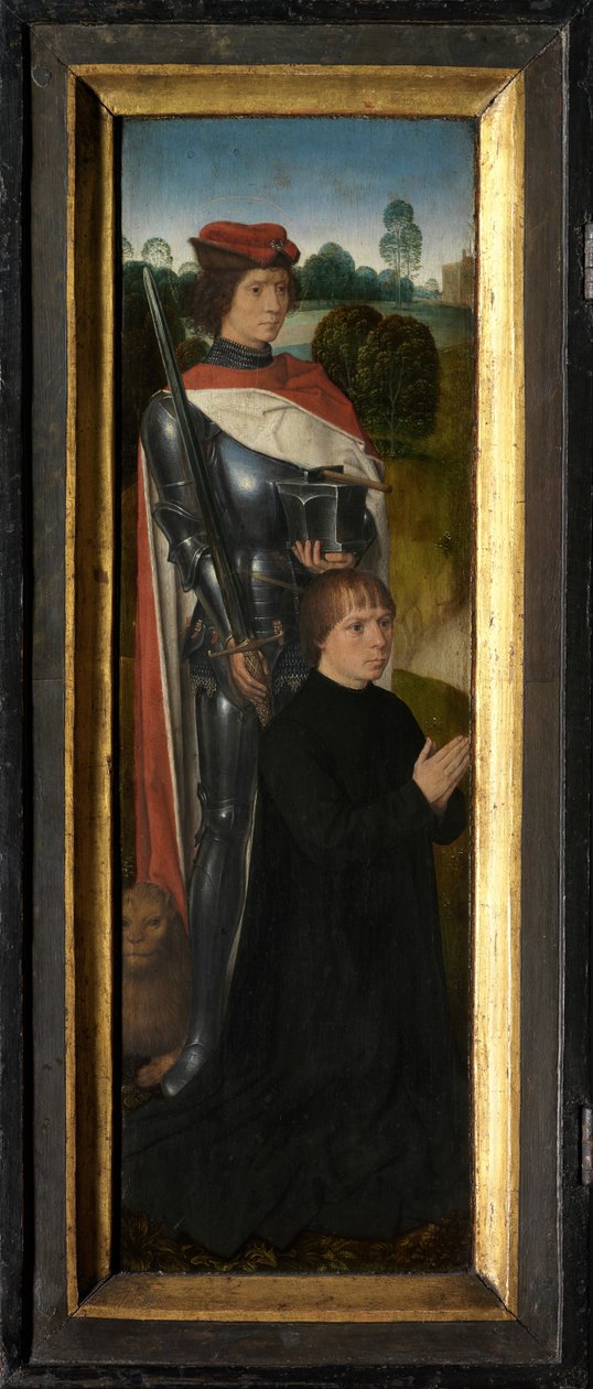 Levé křídlo Triptychu Adriaan Reins od Hans Memling