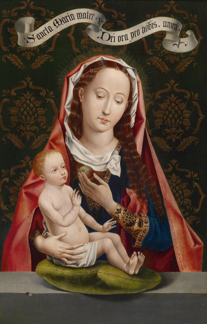 Madonna z jablka od Hans Memling