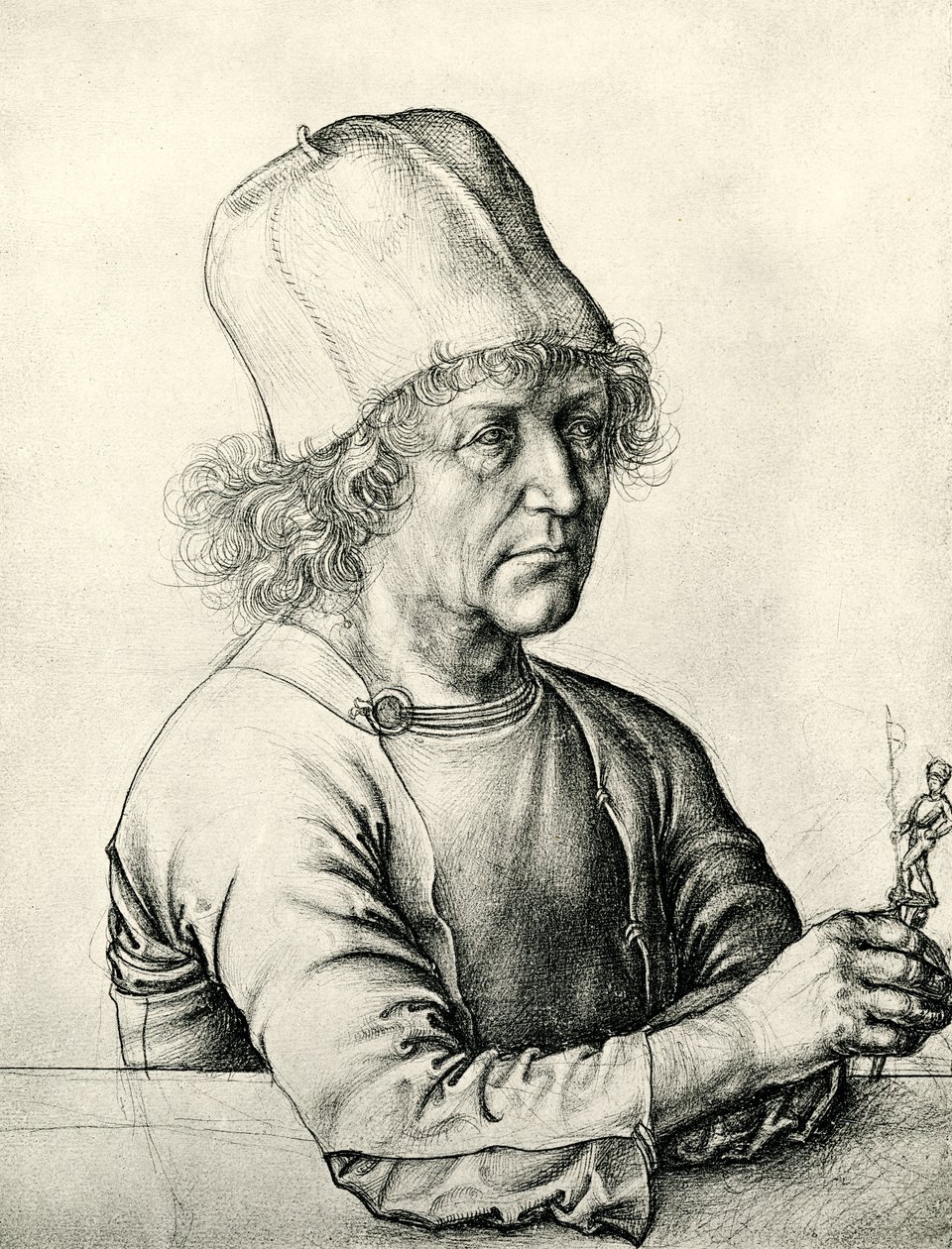 Portrét zlatníka od Hans Memling