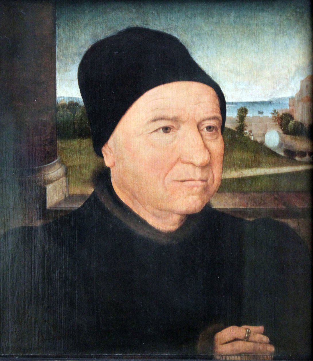 Portrét starého muže od Hans Memling