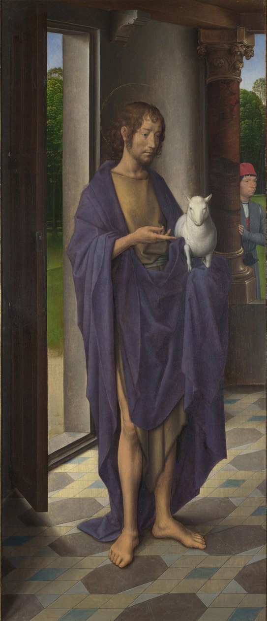 Svatý Jan Křtitel, asi 1478 od Hans Memling
