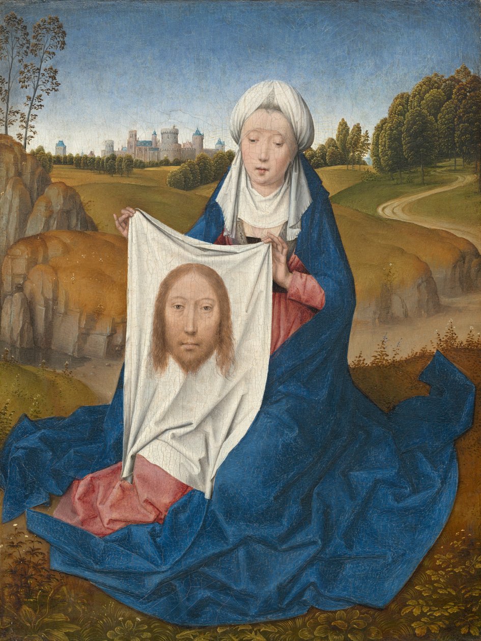 Svatá Veronika [avers] od Hans Memling