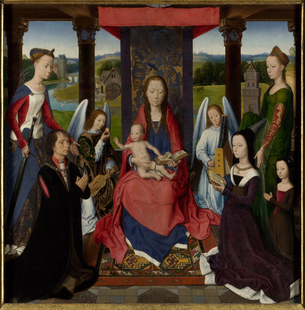Donneův triptych od Hans Memling
